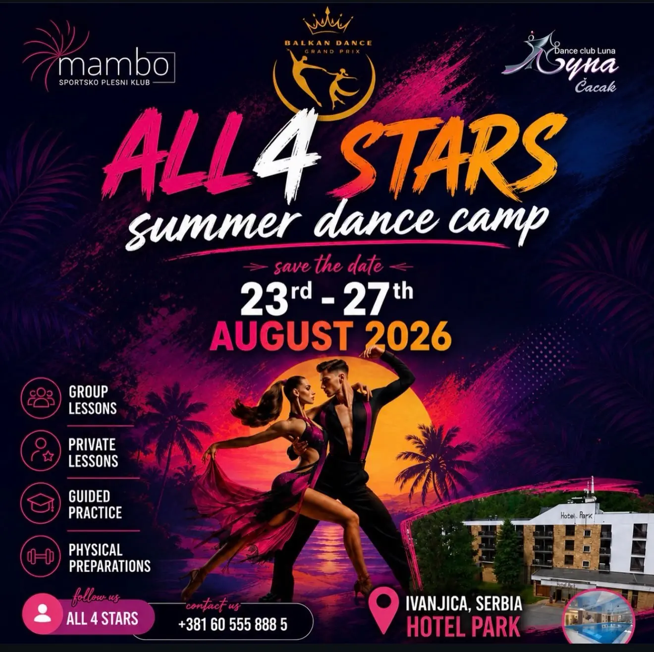 All 4 Stars Summer Dance Camp